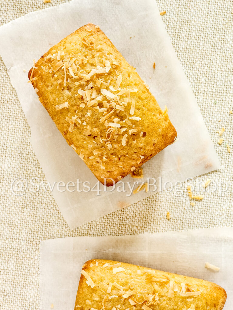 Coconut Rum Bread on Linen - Image 9