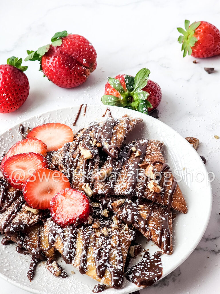 Dessert Nachos on Marble - Image 4