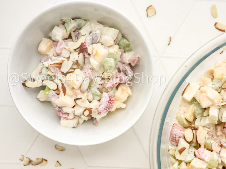 Creamy Fruit Salad on Rhombus - Image 6