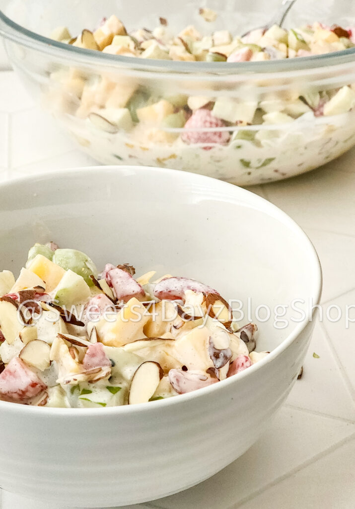 Creamy Fruit Salad on Rhombus - Image 8