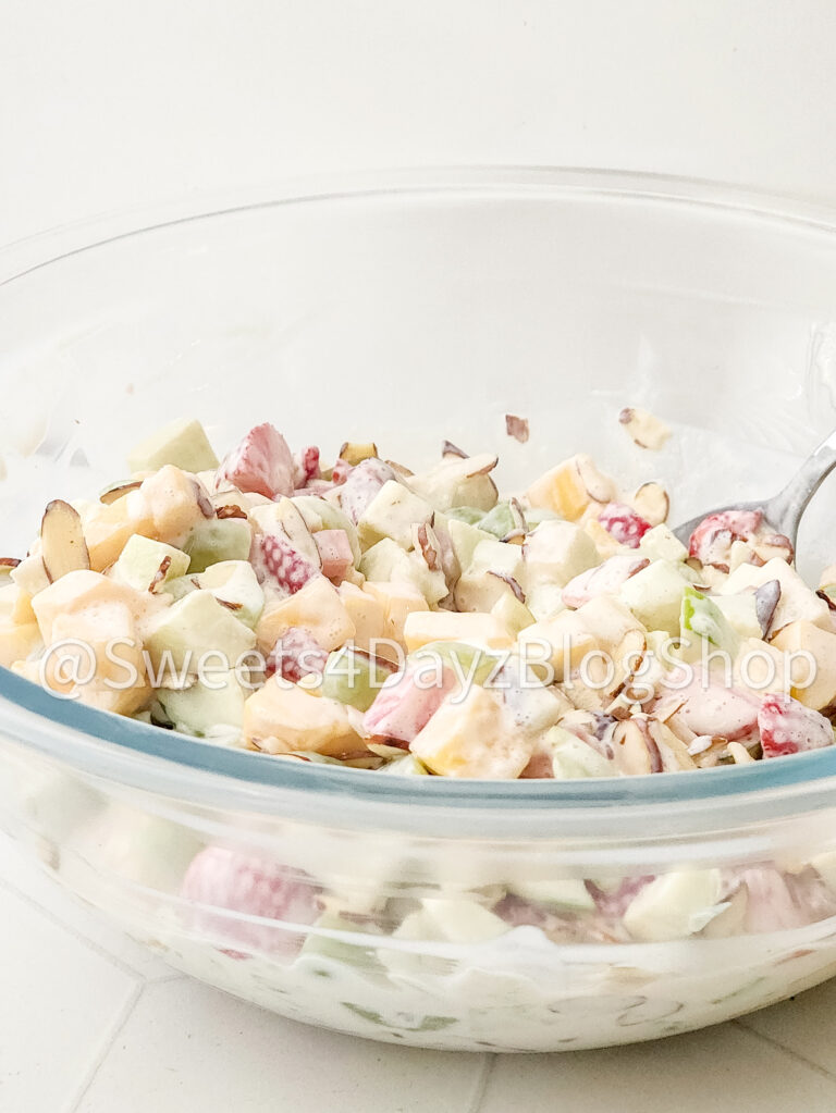 Creamy Fruit Salad on Rhombus - Image 10