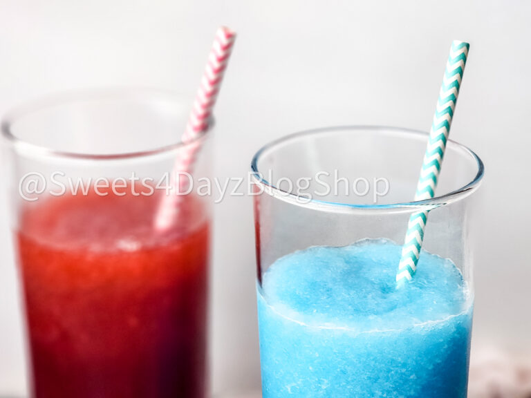 Kool-Aid Slushie on Grey Wood - Image 3