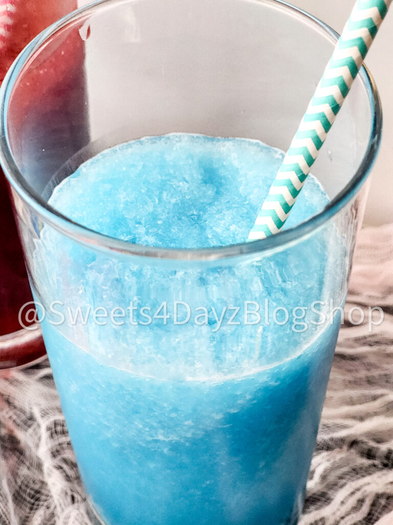 Kool-Aid Slushie on Grey Wood - Image 5