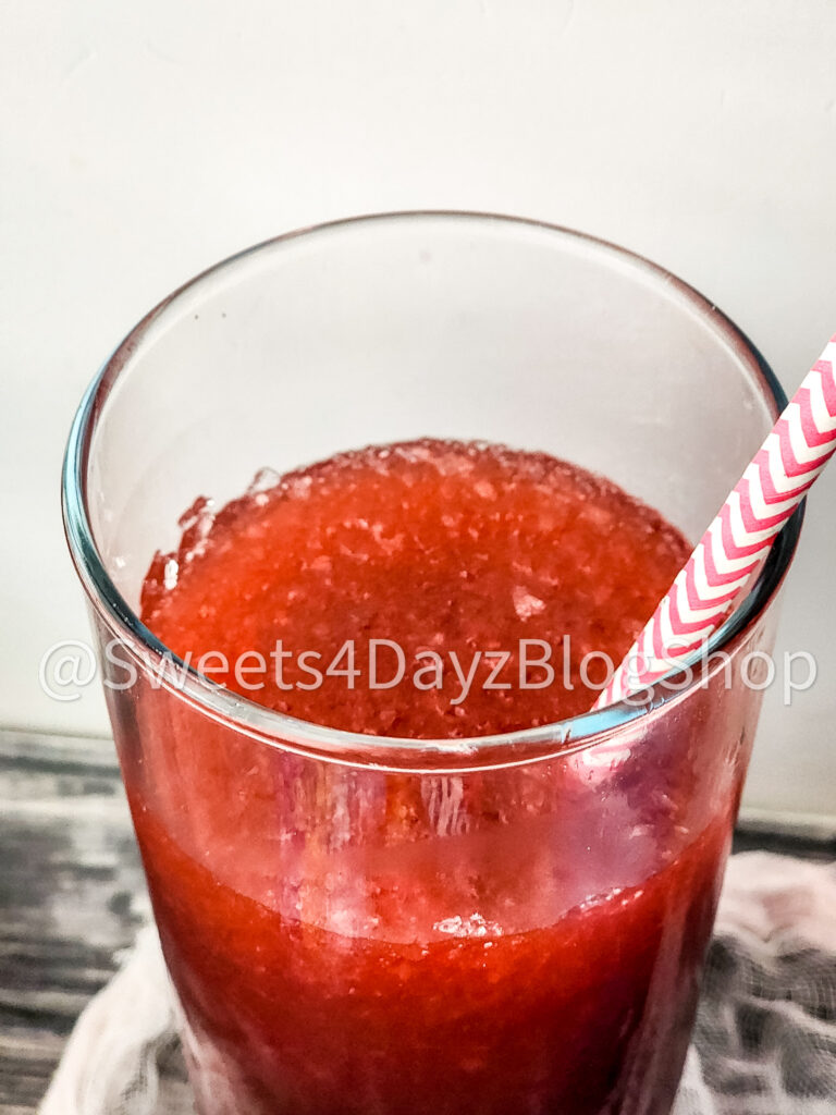 Kool-Aid Slushie on Grey Wood - Image 6