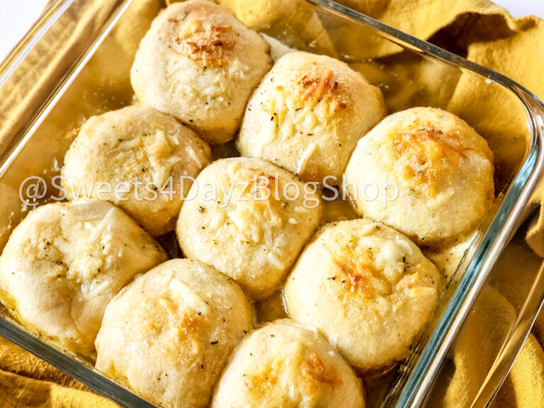 Cheesy Pepperoni Pizza Biscuits on White - Image 6