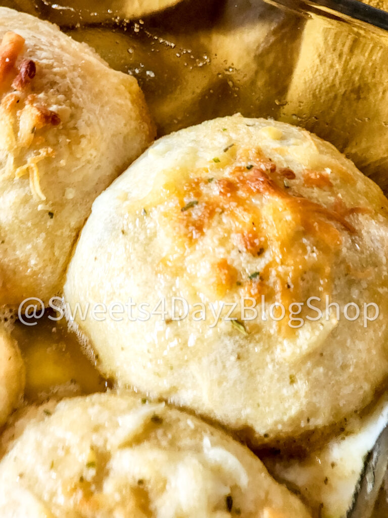 Cheesy Pepperoni Pizza Biscuits on Rhombus - Image 2