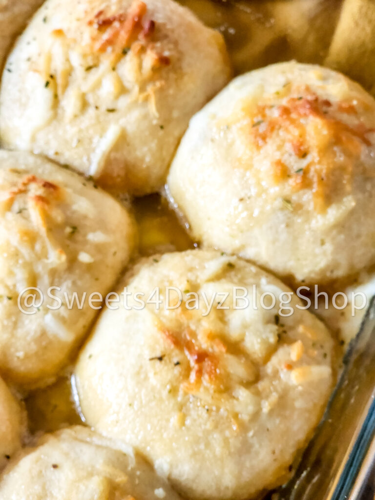 Cheesy Pepperoni Pizza Biscuits on Rhombus - Image 3