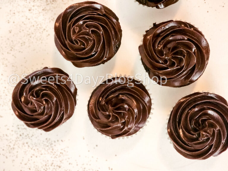 Homemade Chocolate Espresso Cupcakes on White - Image 3