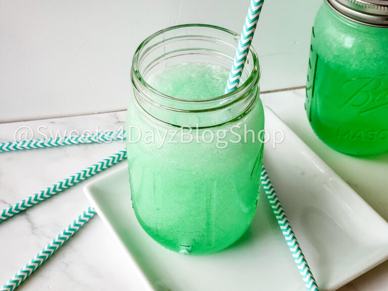 Copycat Taco Bell's Baja Blast Freeze on Marble