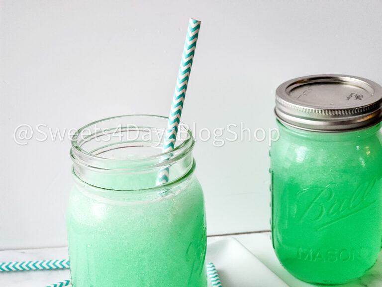 Copycat Taco Bell's Baja Blast Freeze on Marble - Image 7