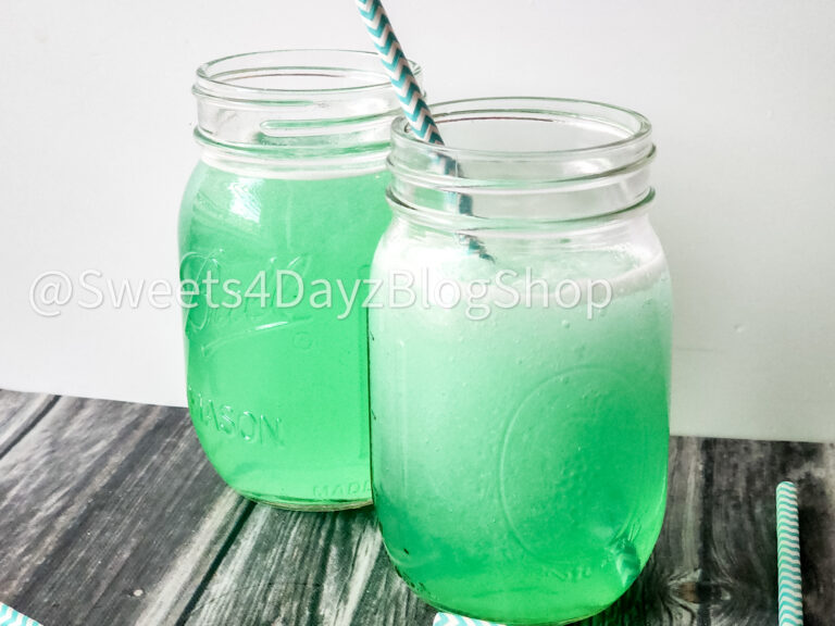 Copycat Taco Bell's Baja Blast Freeze on Grey Wood - Image 3
