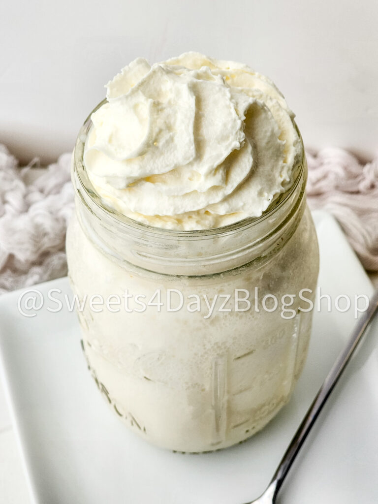 Copycat Starbucks Vanilla Bean Frappe on Rhombus - Image 5
