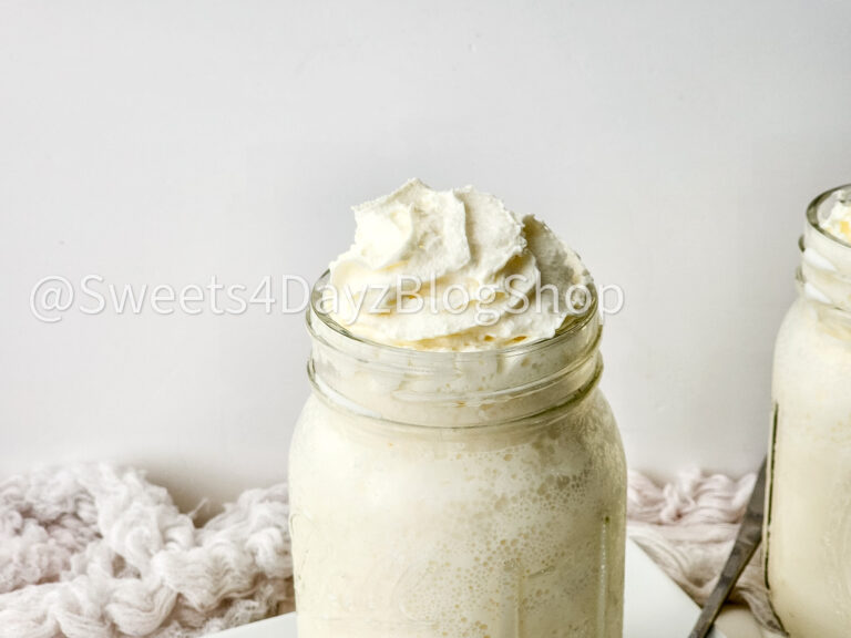 Copycat Starbucks Vanilla Bean Frappe on Rhombus