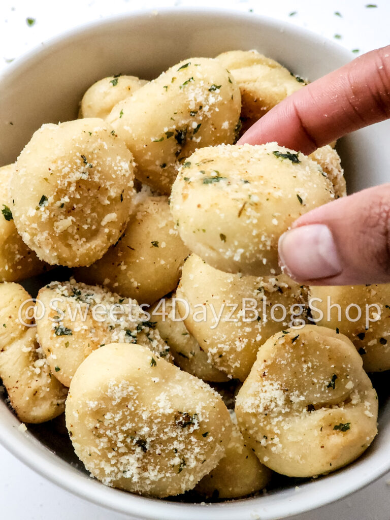 Copycat Domino's Parmesan Bites on White - Image 4