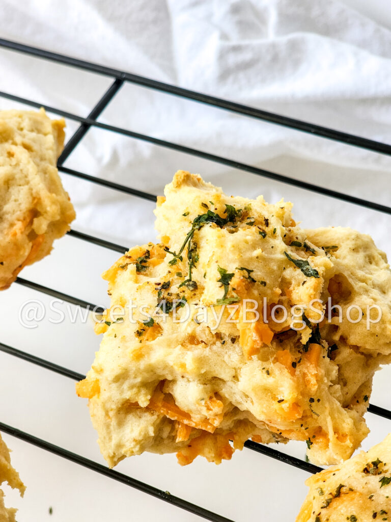 Copycat Red Lobster's Cheddar Bay Biscuits on White - Image 2