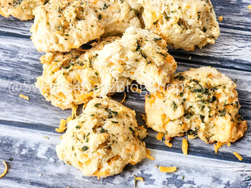 Copycat Red Lobster's Cheddar Bay Biscuits on Grey - Image 2