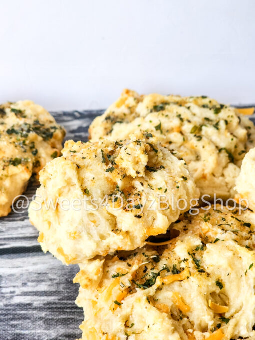 Copycat Red Lobster's Cheddar Bay Biscuits on Grey - Image 7