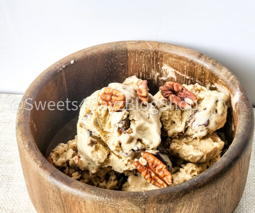 Homemade Butter Pecan Ice Cream on Linen - Image 7