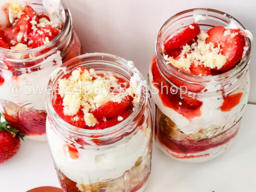 Strawberry Shortcake Jars on White - Image 2