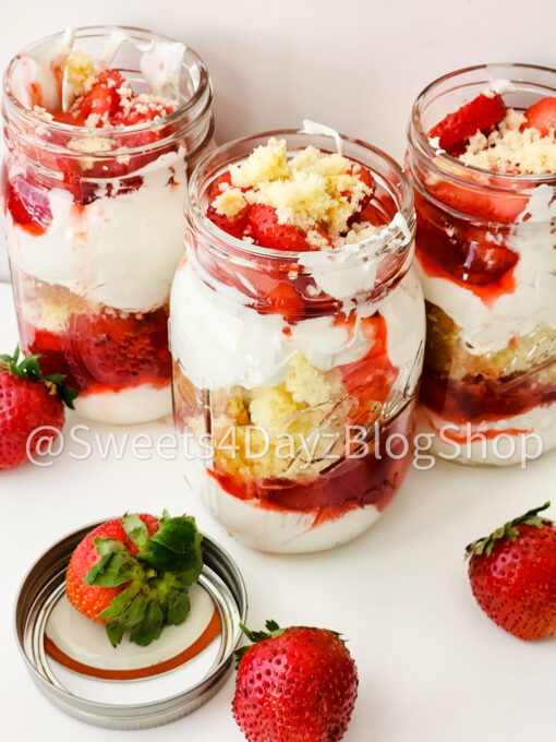 Strawberry Shortcake Jars on White - Image 4