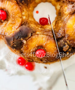 Pineapple Upside Down Bundt Cake on Rhombus