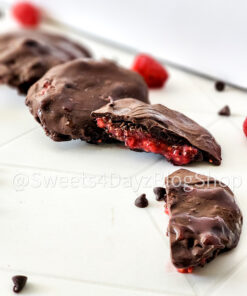 Chocolate Raspberry Bites on Rhombus