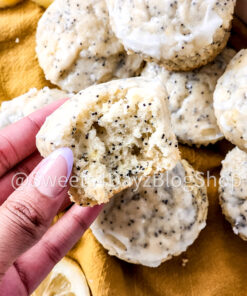 Lemon Poppyseed Muffins on Rhombus
