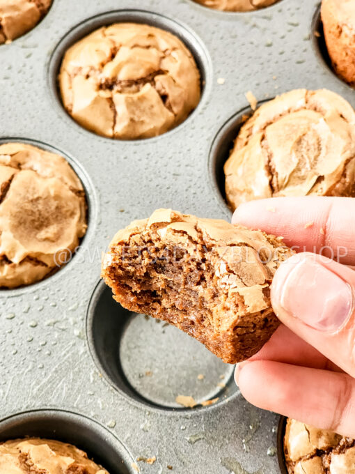 5-Ingredient Brownie Bites on White - Image 4