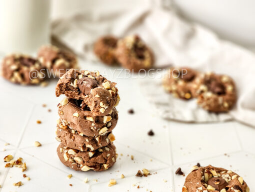 Simple Thumbprint Nutella Cookies on Rhombus - Image 5