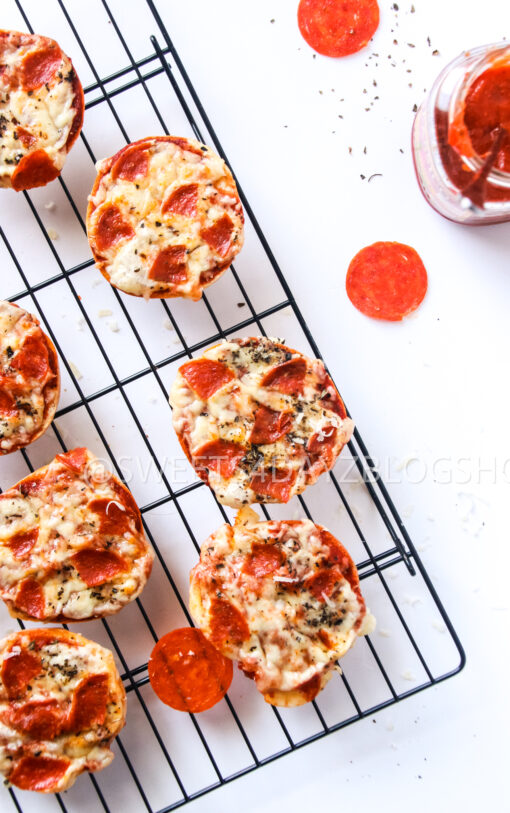 Homemade Bagel Bites on White - Image 8