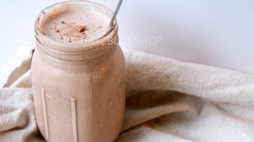Copycat Wendy's Chocolate Frosty on Linen - Image 3