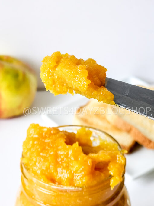 Orange Marmalade on White
