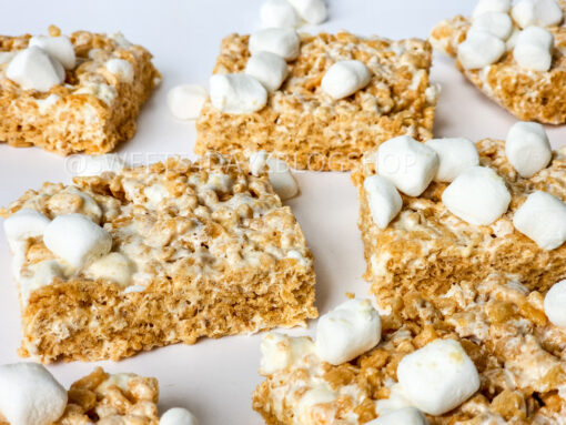 Fluffernutter Rice Krispies on White - Image 4