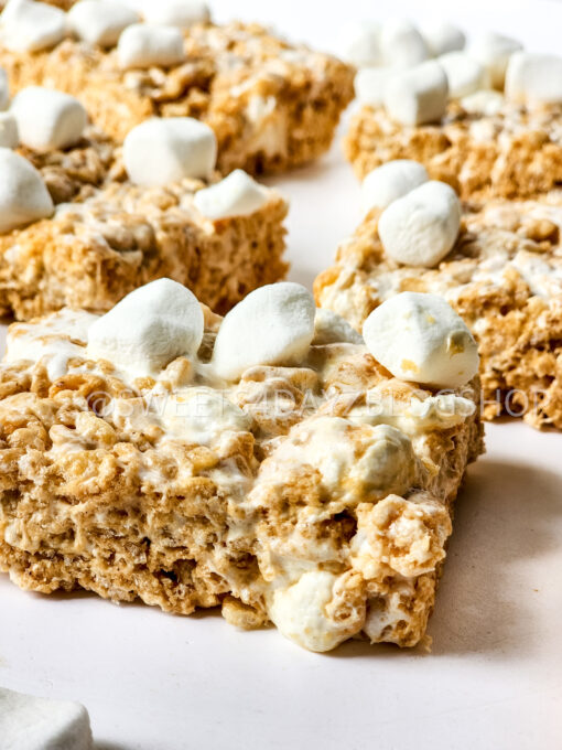 Fluffernutter Rice Krispies on White - Image 6