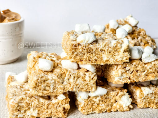 Fluffernutter Rice Krispies on Linen - Image 4