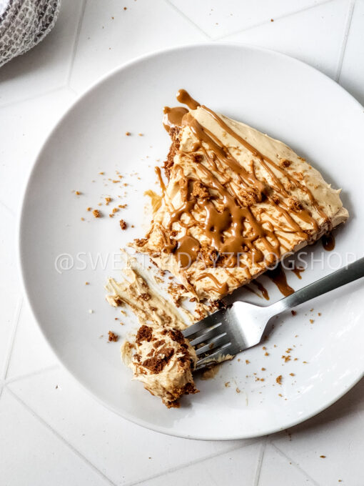 Biscoff Cookie Whipped Pie on Rhombus