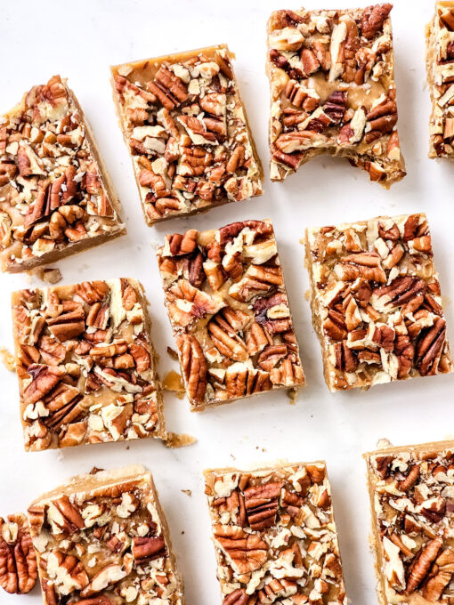 Maple Pecan Fudge on Marble - Image 2