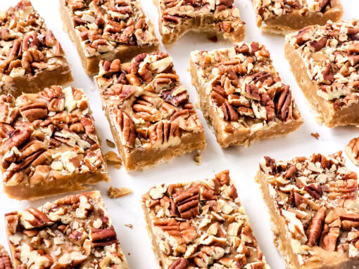 Maple Pecan Fudge on Marble - Image 5