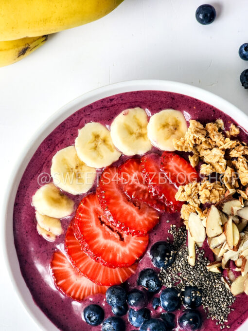 Simple Acai Bowl on White - Image 6
