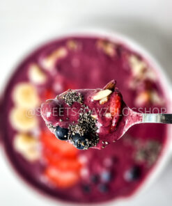 Simple Acai Bowl on Rhombus