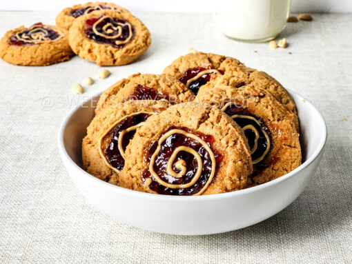 PB&J Cookies on Linen - Image 3