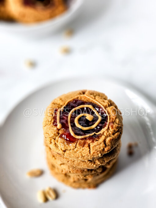 PB&J Cookies on Marble - Image 3