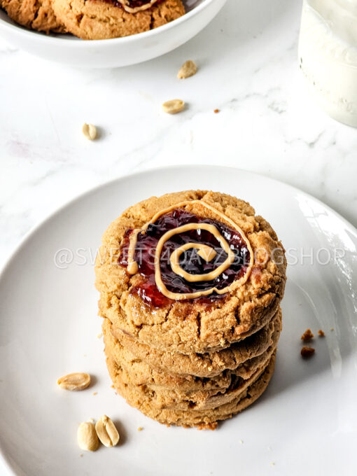 PB&J Cookies on Marble - Image 4