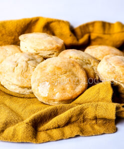 Copycat Popeyes Biscuits on White