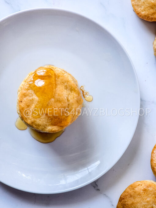 Copycat Popeyes Biscuits on Marble - Image 5