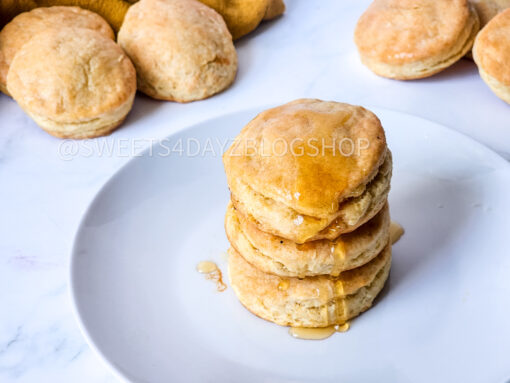 Copycat Popeyes Biscuits on Marble - Image 7