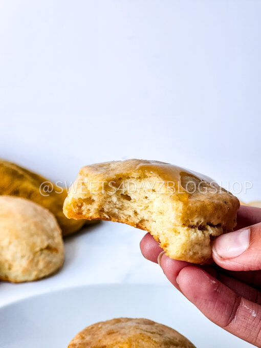 Copycat Popeyes Biscuits on Marble - Image 9