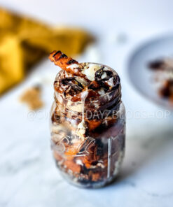 Loaded S'mores Fries on Marble