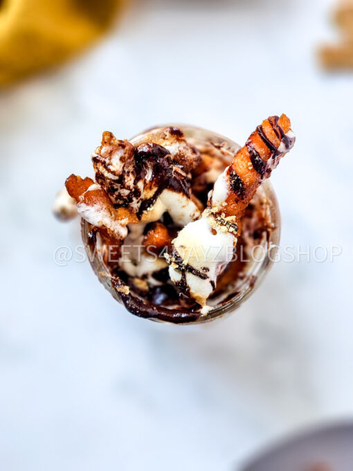 Loaded S'mores Fries on Marble - Image 9