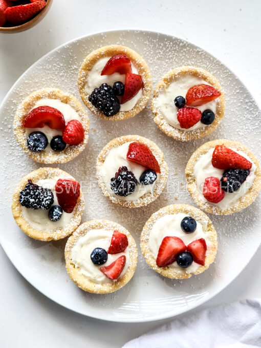Sugar Cookie Fruit Cups on White - Image 2